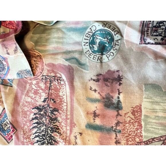 Vintage Colours Alexander Julian Shirt Adult XL Duck Print Outdoor Hunting Mens - Picture 3 of 8